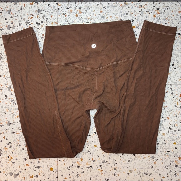 Lululemon Align Ribbed High Rise Pant 25” - Picture 3 of 4